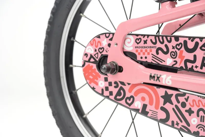 Ridgeback MX16 Kids Bike in Polly Pink-4