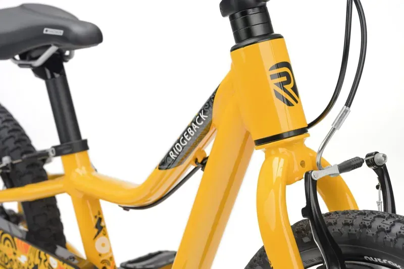 Ridgeback MX16 Kids Bike in Yeehaw Yellow-2