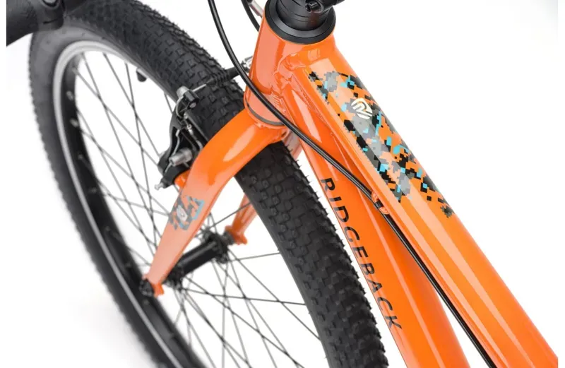 Ridgeback MX24 Bike Kids in Orla Orange-11