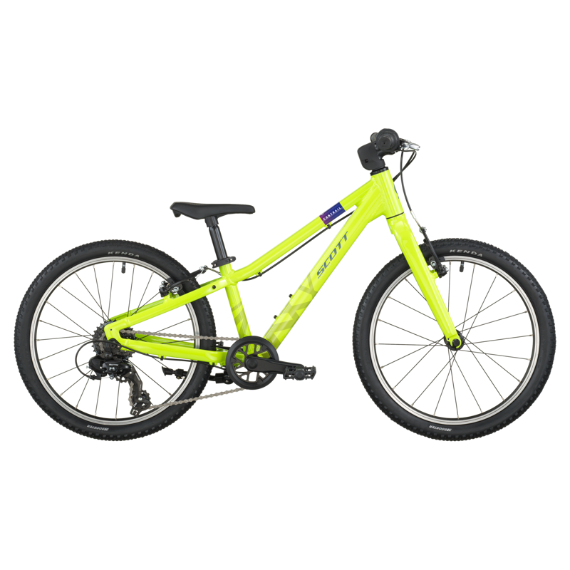 Scott Contrail 200 Kids Bike In Sulphur Green