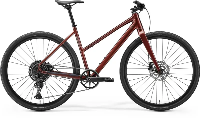 Merida Speeder 300 Women's Gravel Bike in Elegant Wildberry Silver