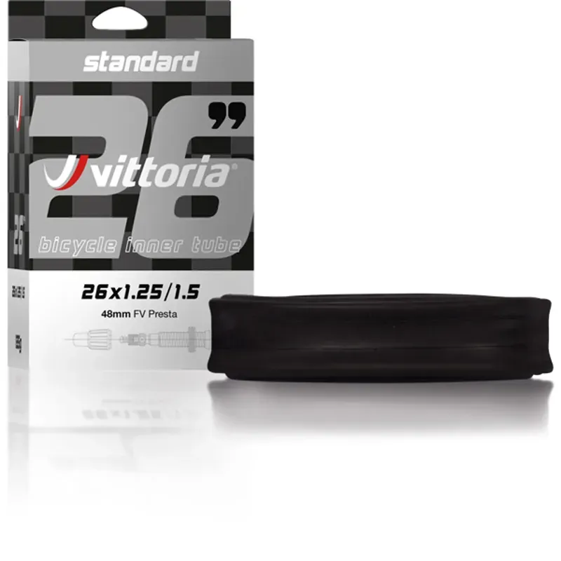 Vittoria Standard Presta Valve Inner Tube - 80mm 700x20/28c FV