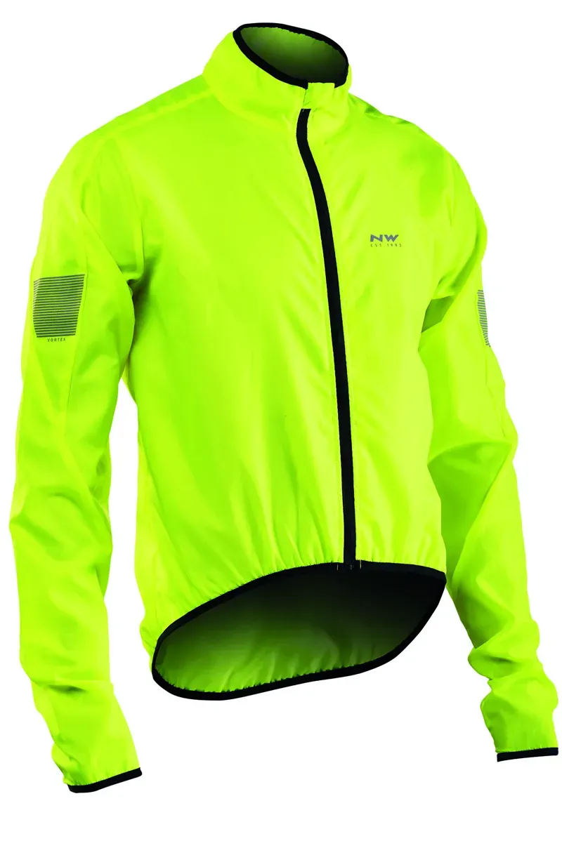 Northwave Vortex Mens Jacket in Yellow
