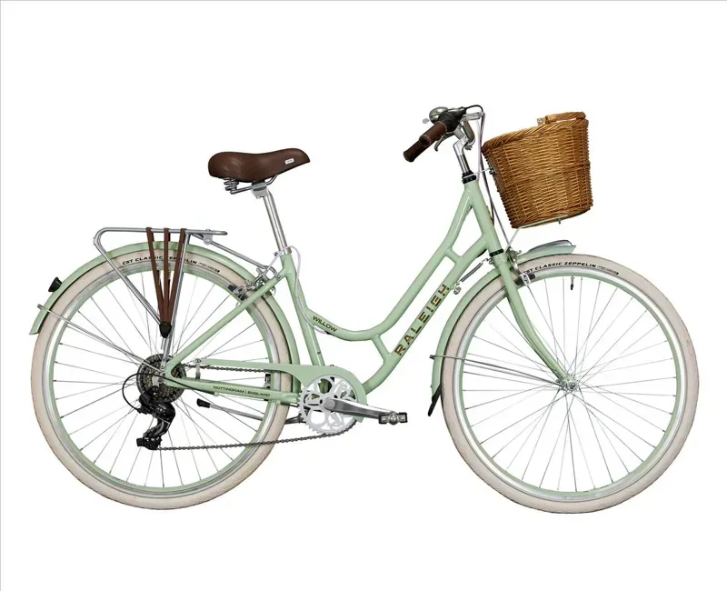 Raleigh Willow Womens City Bike Green 19
